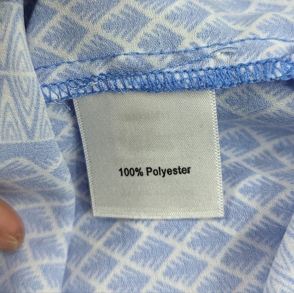 Norm Thompson Printed Tunic Popover Sz PM - Picture 12 of 13